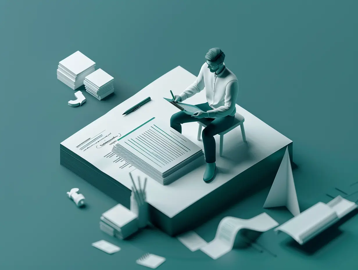 Analyst reviewing clauses, deadlines and obligations extracted from a contract